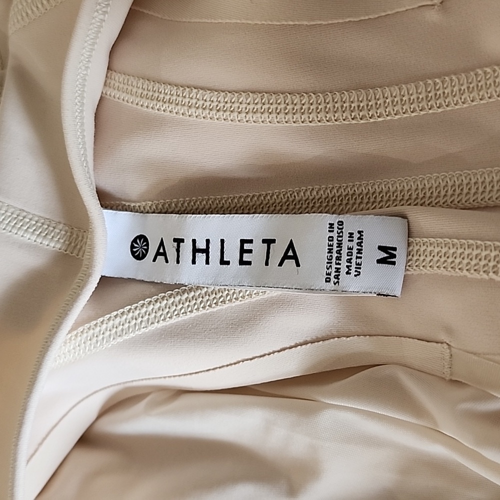 Athleta Racerback Active Tank Top With See Through Mesh Panel On Each Si… - Picture 9 of 11